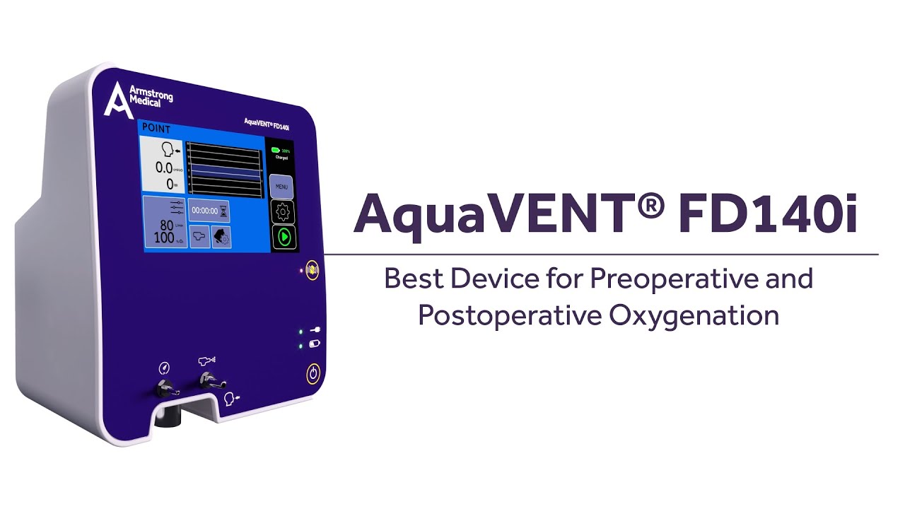 AquaVent® FD140i - Best Device for Preoperative and Postoperative Oxygenation