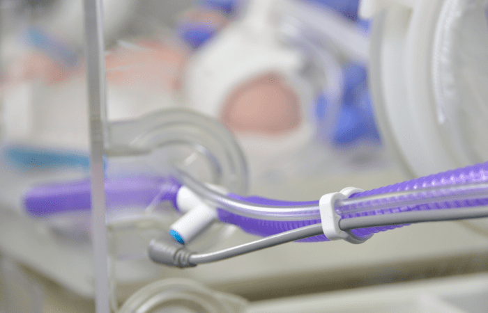 Aquavent in use in neonatal care by Armstrong Medical