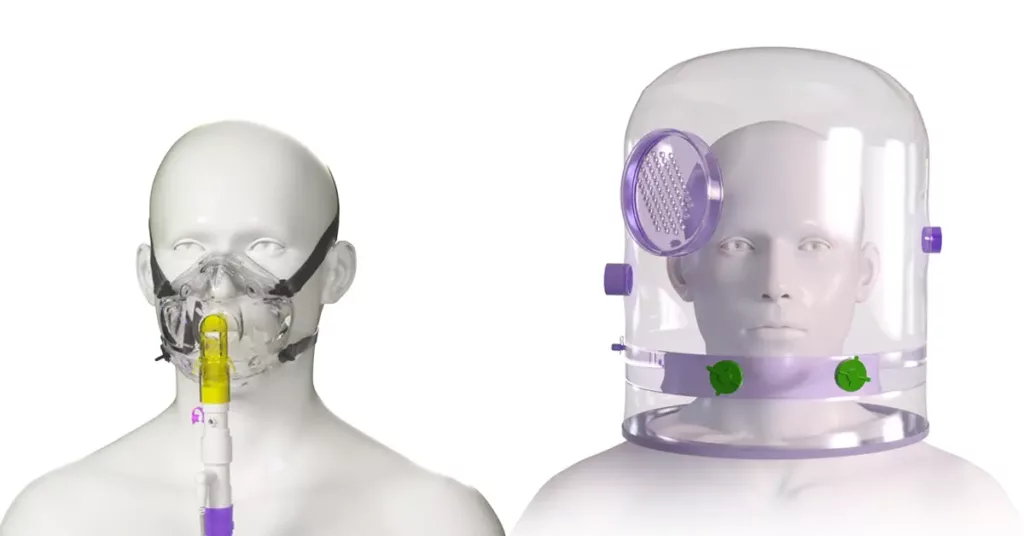 Mask vs Helmet Armstrong Medical | Medical Device Manufacturer